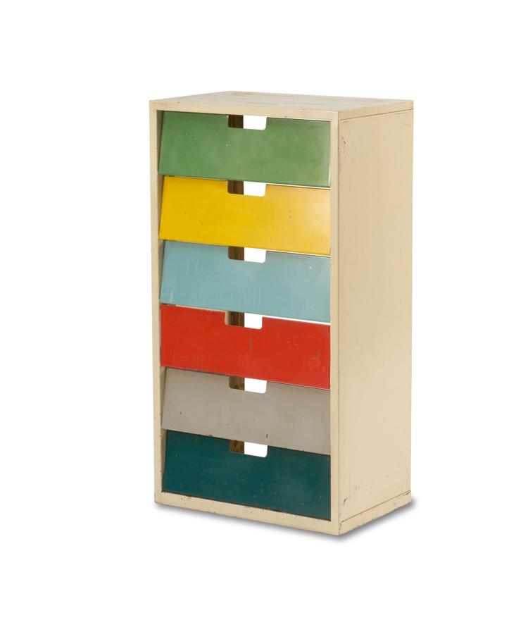 Hauptbild zu Objekt, Schuhschrank, 1950er Jahre, Deutschland, 116C 60