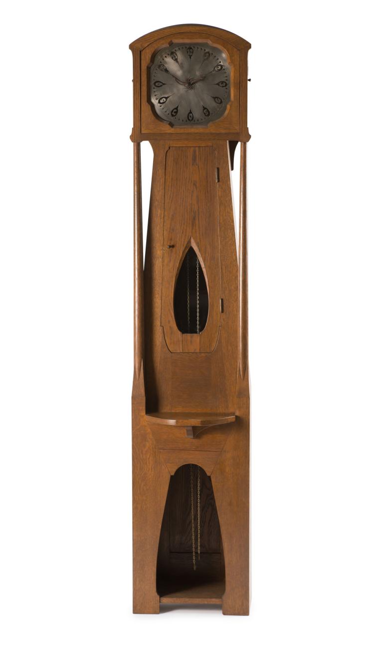 Hauptbild zu Objekt, Hall clock, c1903, Richard Riemerschmid, Dresdner Werkst&auml;tten, Hellerau, 118A 101