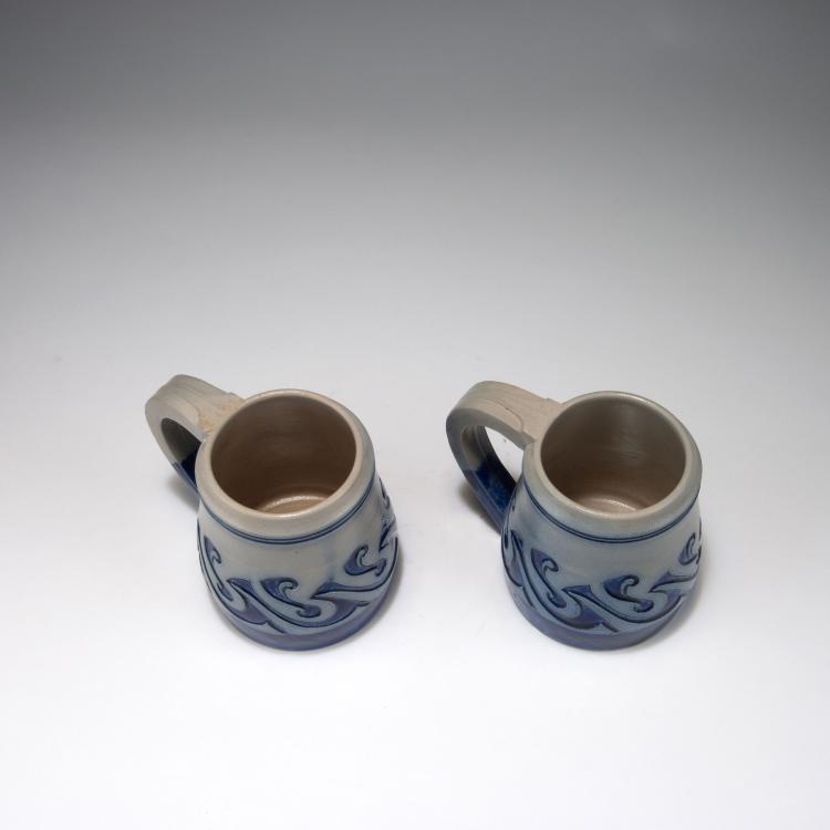 Bild 1 zu Objekt, Pair of tankards, c1902, Henry van de Velde, Hanke, Reinhold, H&ouml;hr, 118A 27