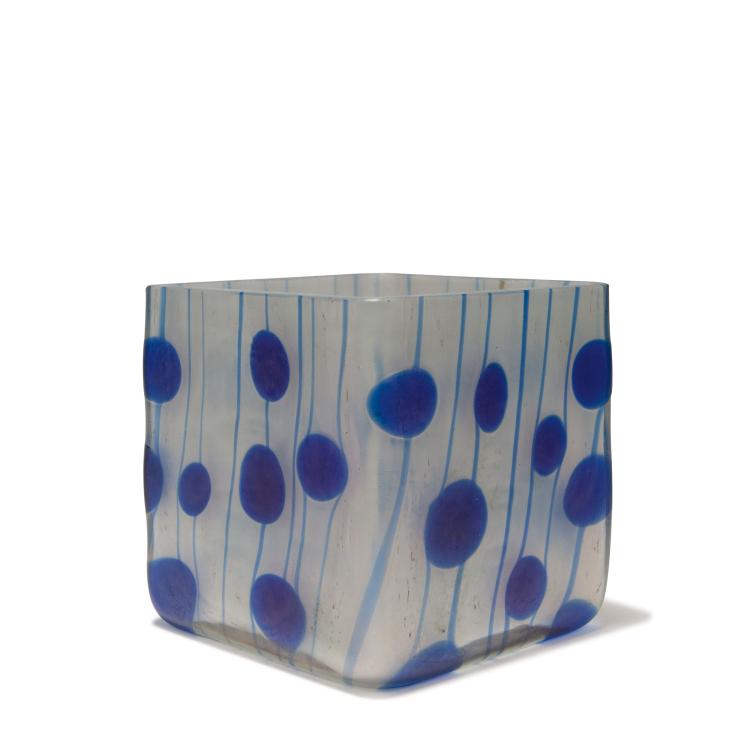 Hauptbild zu Objekt, Vase, 1903, Koloman Moser, L&ouml;tz Wwe., Klosterm&uuml;hle; Bakalowits S&ouml;hne, Wien, 117A 317