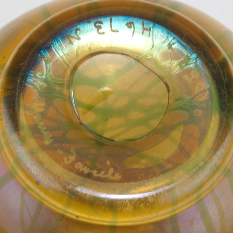 Bild 2 zu Objekt, Kleine Vase 'Leaves and Vine', 1919, Tiffany, L. C., New York, 117A 340