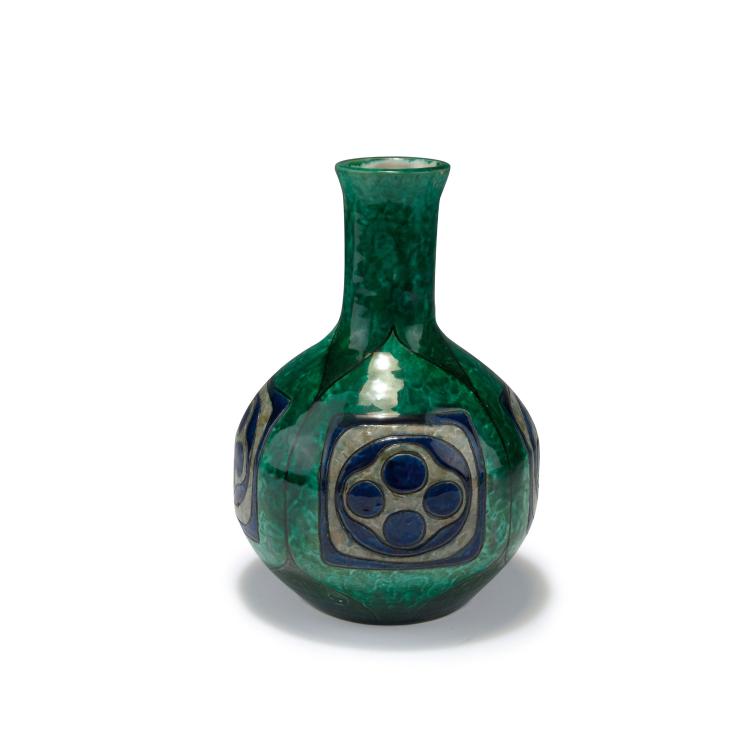 Hauptbild zu Objekt, Vase, um 1910-15, Karlsruhe, Majolikamanufaktur, 117A 482