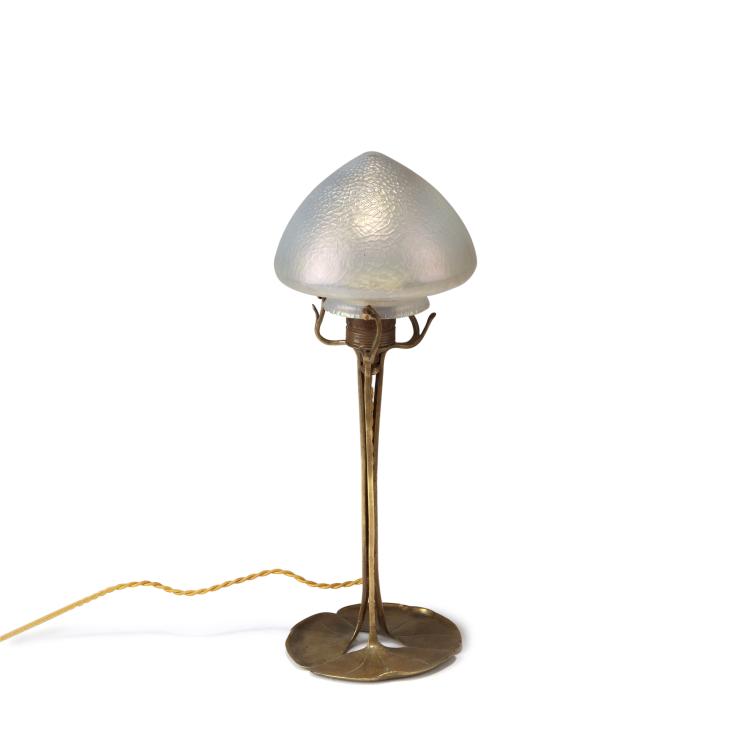 Hauptbild zu Objekt, Table light, c1902, Richard M&uuml;ller, Seifert, K. M., Dresden-L&ouml;btau (zugeschrieben), 117A 594
