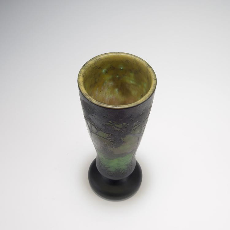Bild 2 zu Objekt, Vase 'Paysage lacustre', um 1910, Daum Fr&egrave;res, Nancy, 117A 82