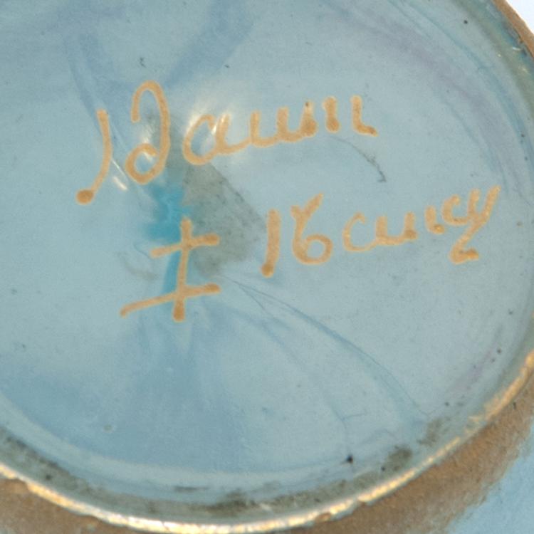 Bild 2 zu Objekt, 'Pens&eacute;es' mug, c1895, Daum Fr&egrave;res, Nancy, 117A 16