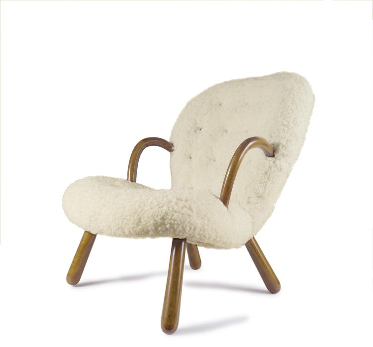 Hauptbild zu Objekt, Clam chair, 1944, Philip Arctander, Vik & Blindheim, Norwegen, 118A 149