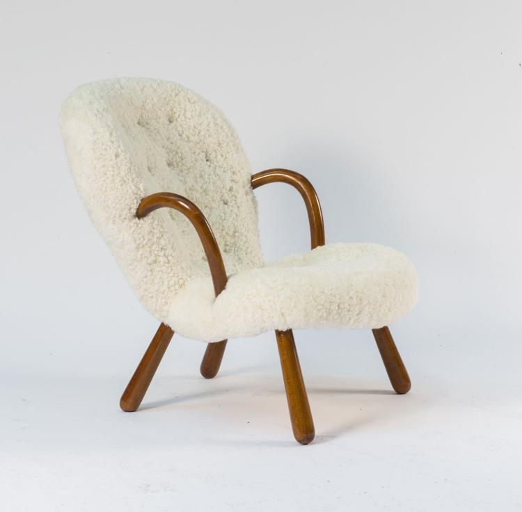 Bild 1 zu Objekt, 'Clam' chair, 1944, Philip Arctander, Vik & Blindheim, Norwegen, 118A 150