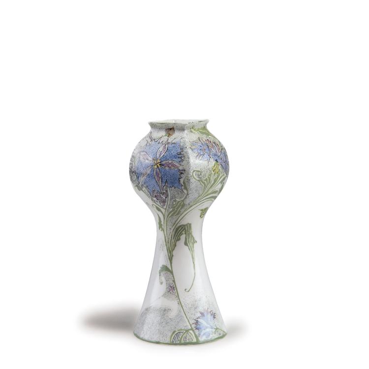 Hauptbild zu Objekt, Vase 'Klematis', 1903, Jacobus Willem van Rossum, Rozenburg, Den Haag, 117A 363