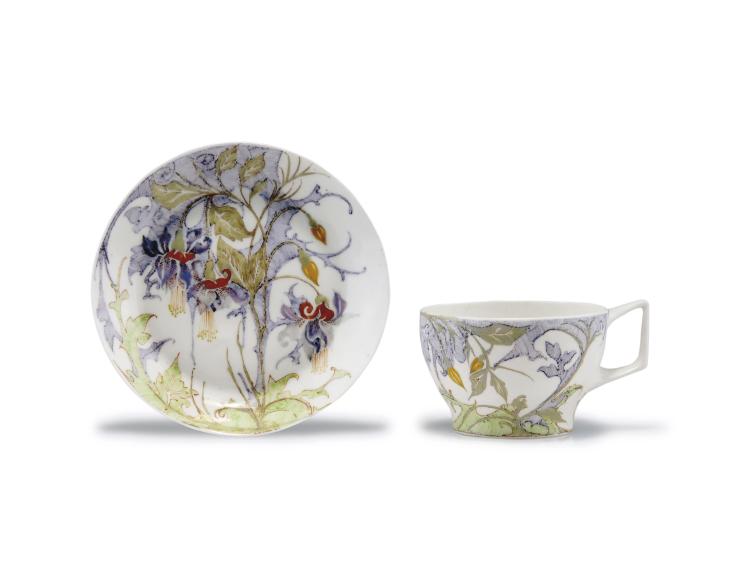 Hauptbild zu Objekt, Cup and saucer, 1911/12, Samuel Schellink, Rozenburg, Den Haag, 117A 385