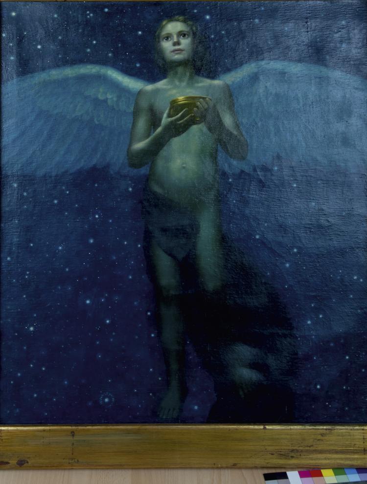 Hauptbild zu Objekt, 'Engelbildnis', 1900/1910, 118B 6