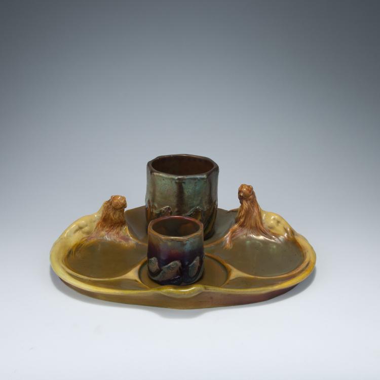 Hauptbild zu Objekt, Vase, 1917, Dagobert Peche, Wiener Werkst&auml;tte, 118A 11