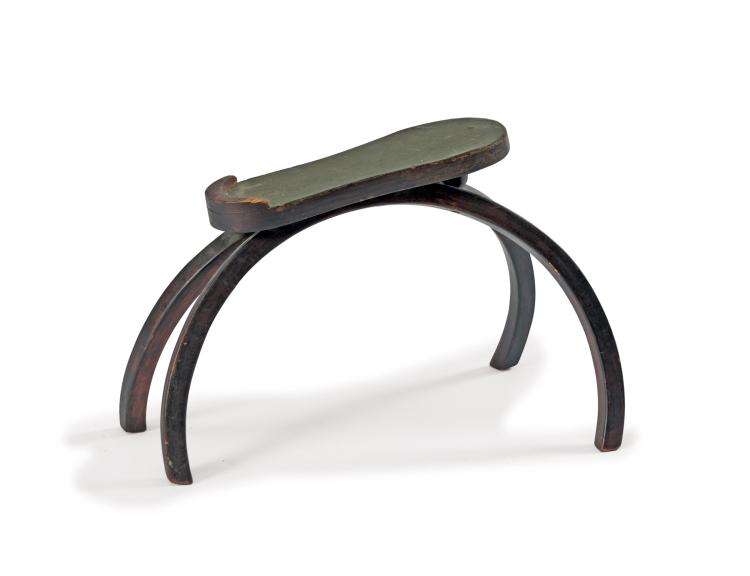 Hauptbild zu Objekt, Footstool, c1900, Kohn, Jacob & Josef, Wien, 117A 752