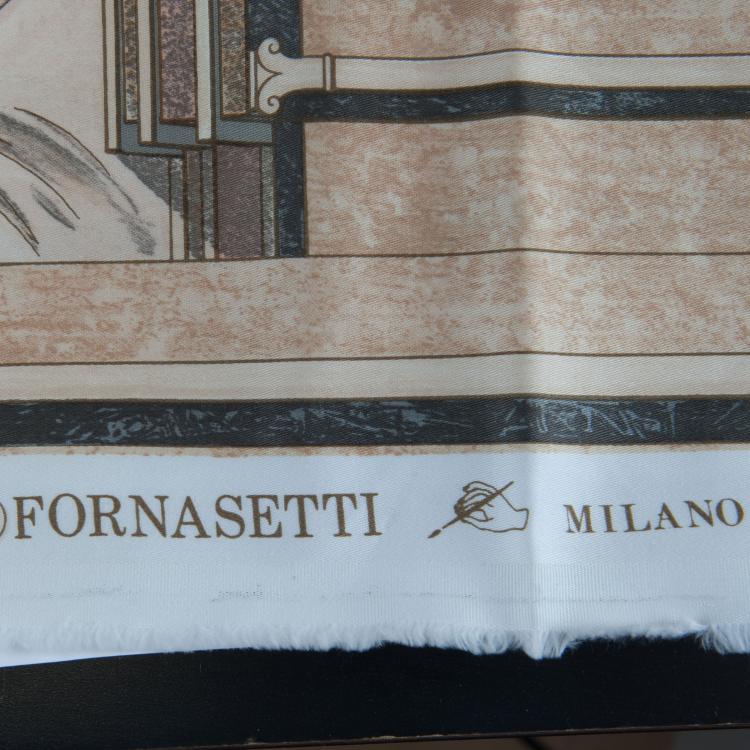 Bild 1 zu Objekt, Textilbahn 'Pompeiana', 1990er Jahre, Piero Fornasetti, Fornasetti, Mailand, 119C 238