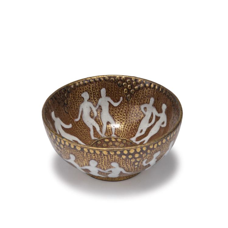 Hauptbild zu Objekt, 'Figures' bowl, c1920, Metthey, Andr&eacute; Fernand, Asni&egrave;res, 117A 441