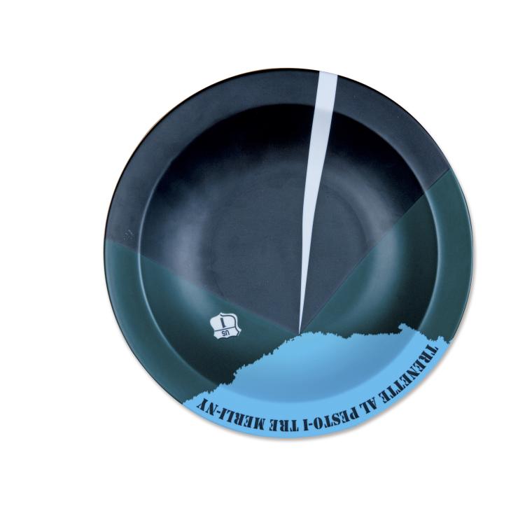 Hauptbild zu Objekt, 'Trenette al Pesto - I tre merli-NY', 1998, Allan D'Arcangelo, Buon Ricordo America, Inc., 118B 67