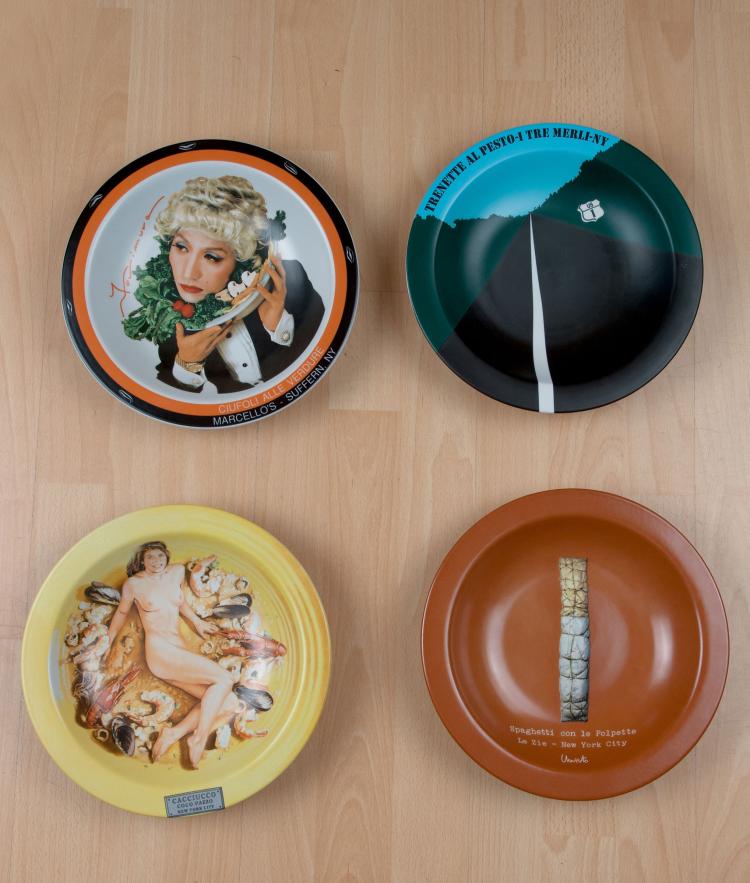 Bild 1 zu Objekt, 'Trenette al Pesto - I tre merli-NY', 1998, Allan D'Arcangelo, Buon Ricordo America, Inc., 118B 67