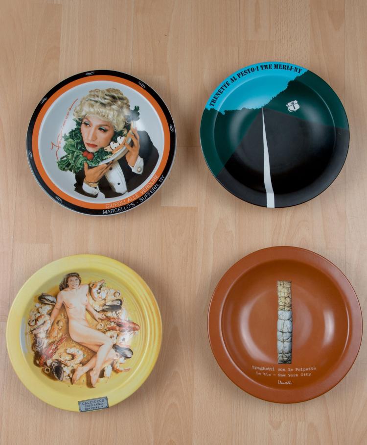 Bild 1 zu Objekt, 'Spaghetti con le Polpette-Le Zie, New York City Plate', 2001,  Christo und Jeanne Claude, Buon Ricordo America, Inc., 118B 62