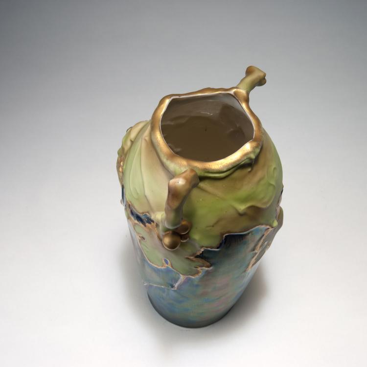 Bild 2 zu Objekt, Vase with handles, c1920, Knoll, Carl, Fischern, 117A 463