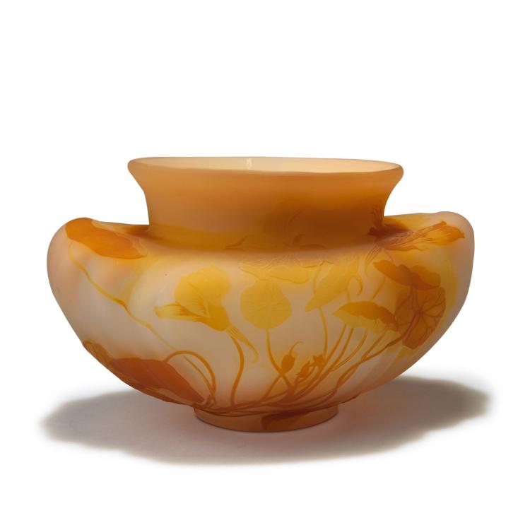 Hauptbild zu Objekt, 'Capucines' flowerpot, 1902/03, Gall&eacute;, Emile, Nancy, 117A 144