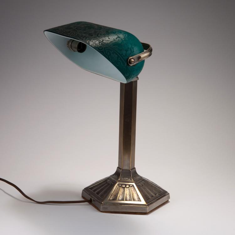 Bild 1 zu Objekt, Schreibtischleuchte, um 1925, Frankreich, 117A 130