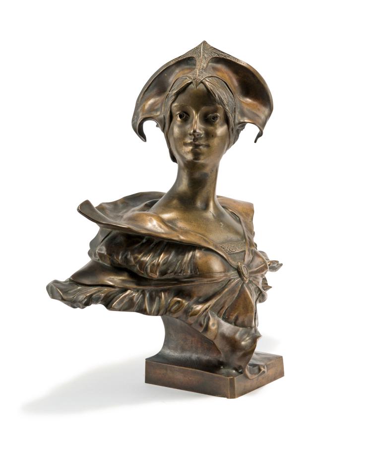 Hauptbild zu Objekt, Bust of a Renaissance Lady, c. 1900, Louchet, Paris, 117A 634