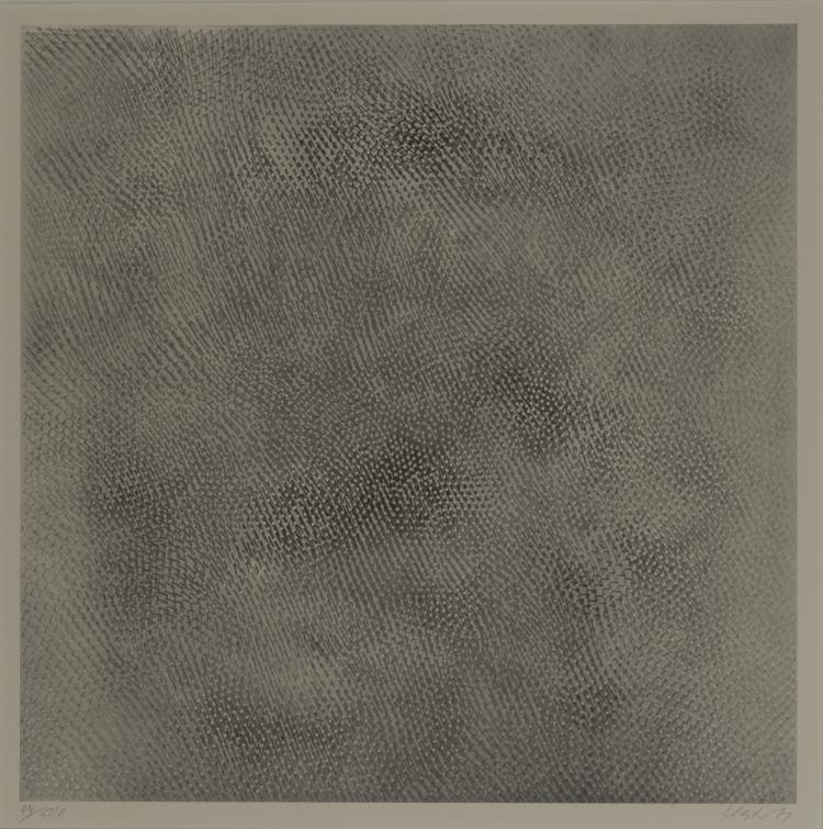 Hauptbild zu Objekt, 'Nagelbild (Photolithograph)', 1971, G&uuml;nther Uecker, 118B 173