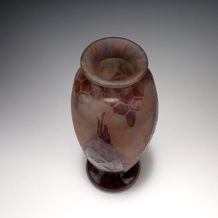 Bild 1 zu Objekt, 'Lauriers' vase, 1924-27, Schneider, Epinay-sur-Seine, 117A 257
