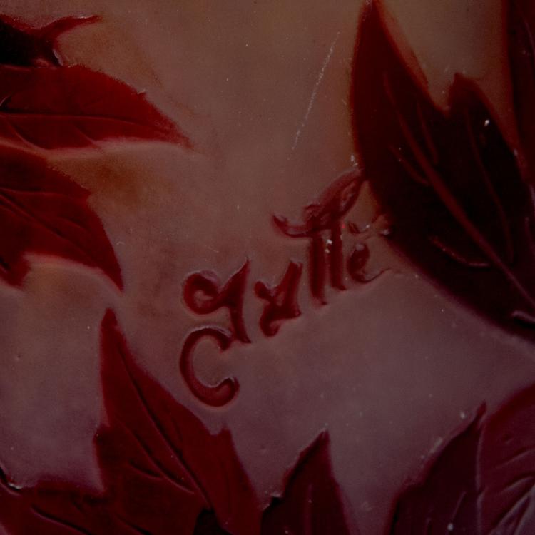 Bild 2 zu Objekt, 'Coeur de Jeanette' vase, 1920s, Gall&eacute;, Emile, Nancy, 117A 193