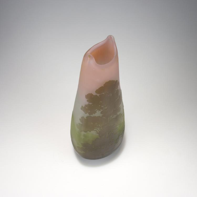 Bild 1 zu Objekt, Vase 'Paysage', 1906-14, Gall&eacute;, Emile, Nancy, 117A 178