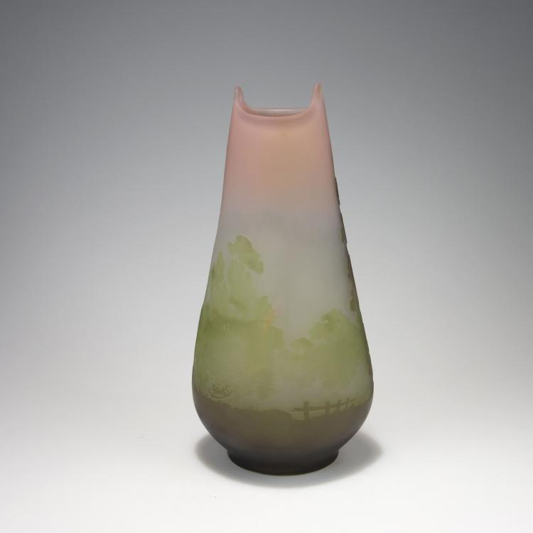 Bild 2 zu Objekt, Vase 'Paysage', 1906-14, Gall&eacute;, Emile, Nancy, 117A 178