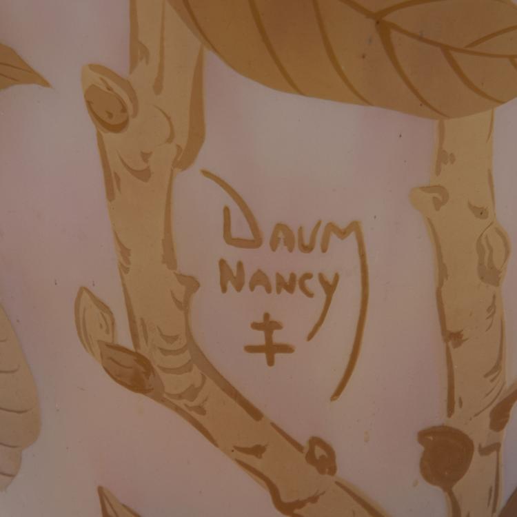 Bild 3 zu Objekt, Gro&szlig;e Vase 'Magnolia soulangeana', um 1900, Daum Fr&egrave;res, Nancy, 117A 34