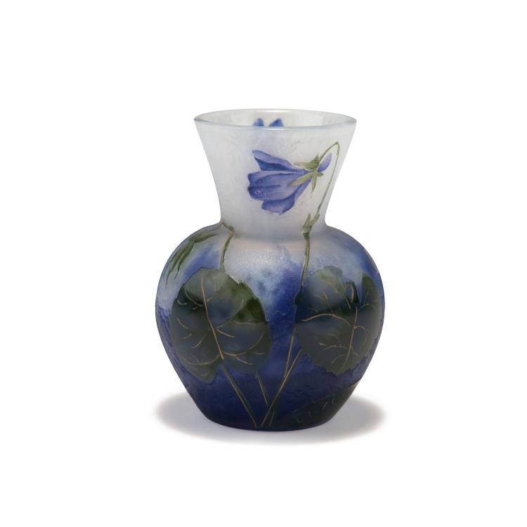 Hauptbild zu Objekt, Small 'Violettes' vase, c1910, Daum Fr&egrave;res, Nancy, 117A 72