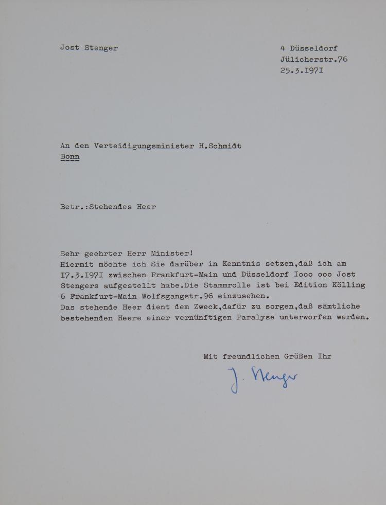 Bild 11 zu Objekt, 'Marksgrafik', 1972, Joseph Beuys, art intermedia - Edition, 118B 56