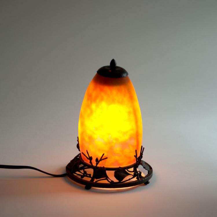 Bild 1 zu Objekt, Veilleuse, 1920er Jahre, Daum Fr&egrave;res, Nancy, 117A 117