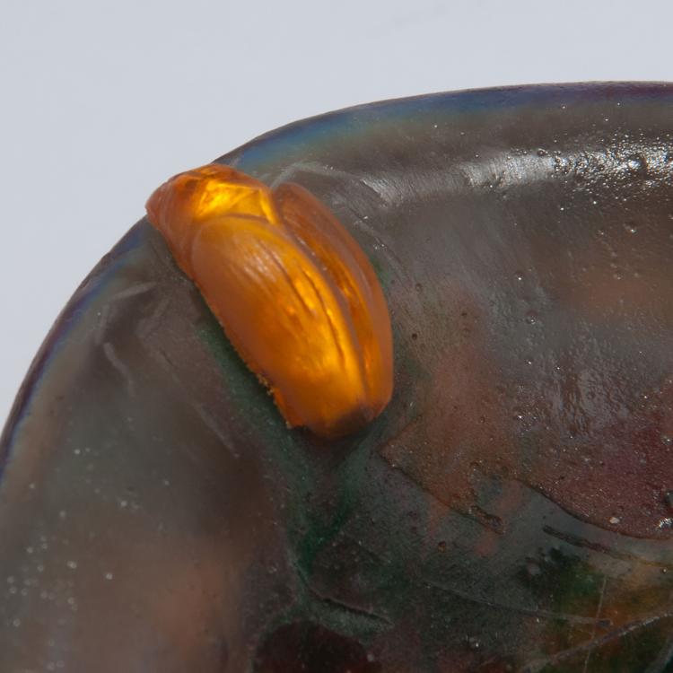 Bild 3 zu Objekt, Vide poches 'Feuilles d'automne', col&eacute;opt&egrave;re, 1901, Daum Fr&egrave;res, Nancy, 117A 44