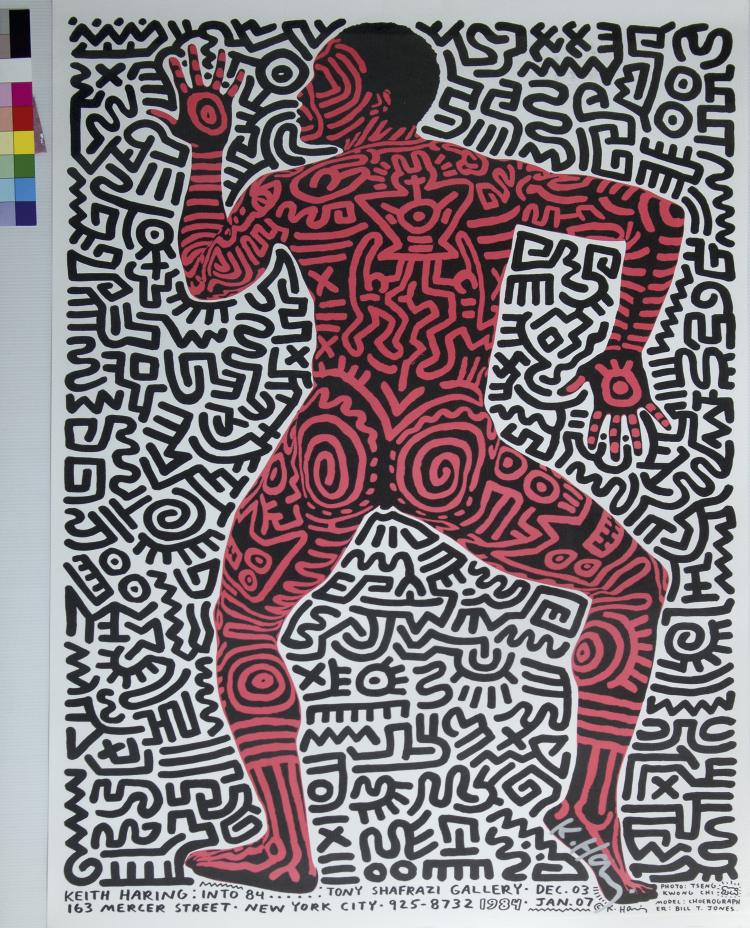 Hauptbild zu Objekt, 'Into 84', 1984, Keith Haring, 118B 92