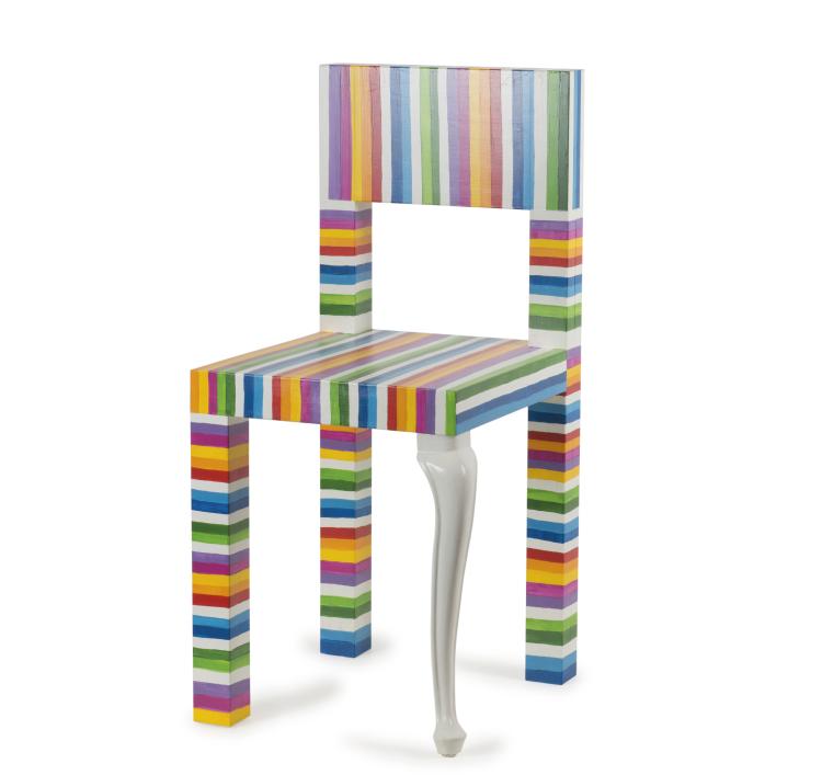 Hauptbild zu Objekt, Unikat Sugarchair 'wood edition', 2013, Fabian Gatermann, Gatermann, Fabian, 118A 215