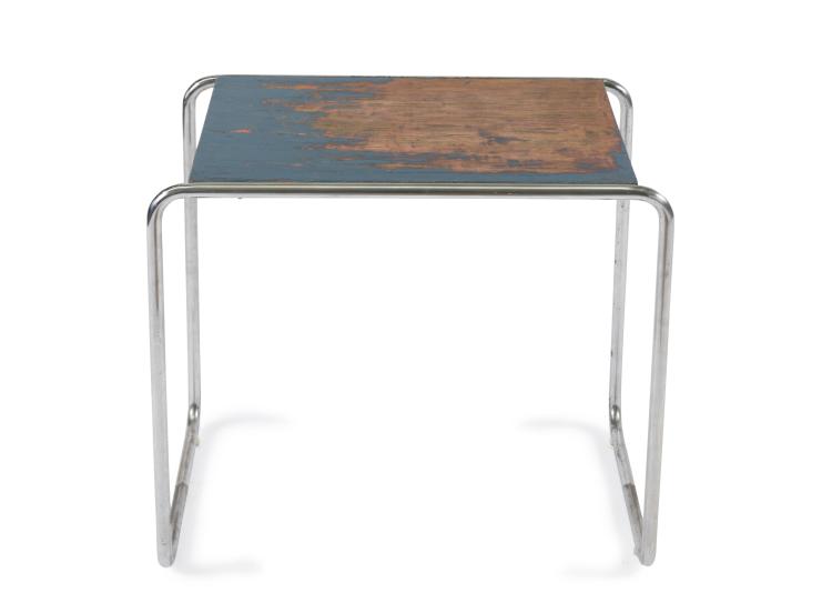 Hauptbild zu Objekt, 'B 9' side table, 1927, Marcel Breuer, Thonet, Frankenberg, 118A 58