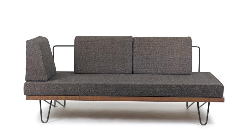 Hauptbild zu Objekt, Unicum sofa / daybed for Heinrich Loffelhardt, Stuttgart, 1953, Herbert Hirche, Hirche, Herbert, 118A 87
