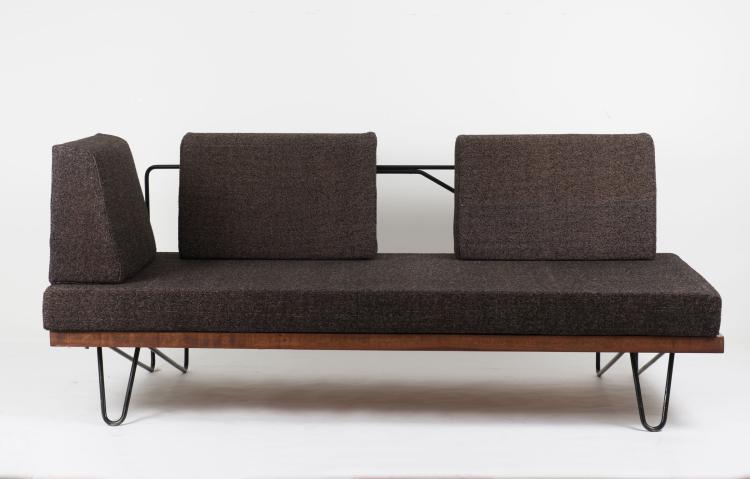 Bild 1 zu Objekt, Unicum sofa / daybed for Heinrich Loffelhardt, Stuttgart, 1953, Herbert Hirche, Hirche, Herbert, 118A 87