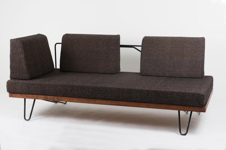Bild 2 zu Objekt, Unicum sofa / daybed for Heinrich Loffelhardt, Stuttgart, 1953, Herbert Hirche, Hirche, Herbert, 118A 87