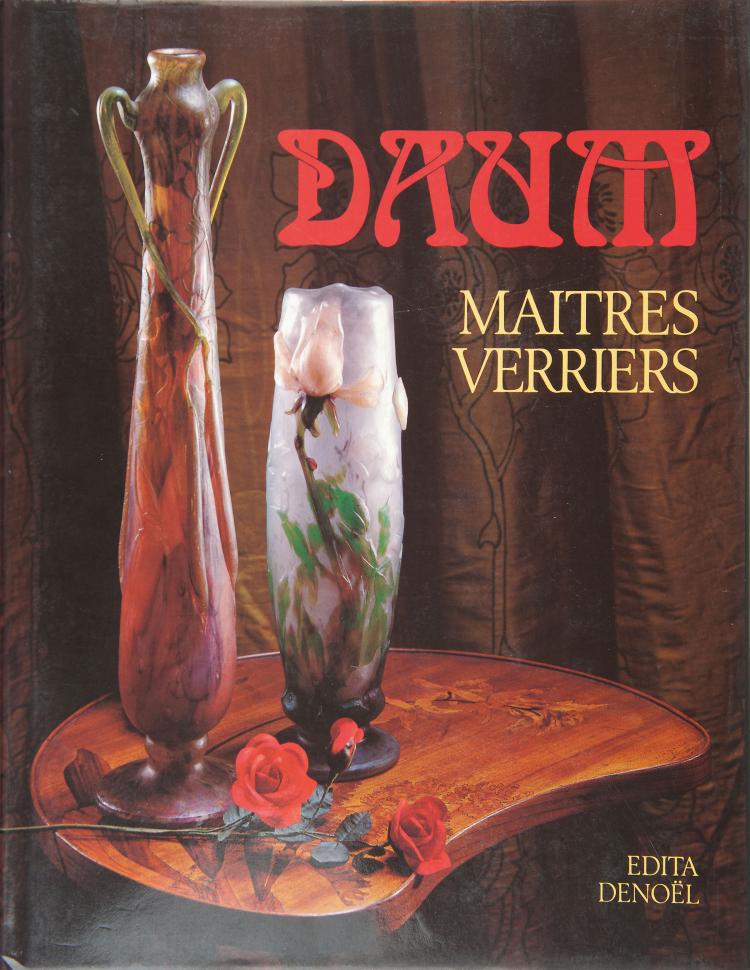 Hauptbild zu Objekt, Konvolut Fachliteratur, drei B&auml;nde, Daum Fr&egrave;res, Nancy; Fachliteratur, 117A 775