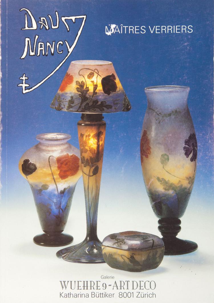 Bild 1 zu Objekt, Konvolut Fachliteratur, drei B&auml;nde, Daum Fr&egrave;res, Nancy; Fachliteratur, 117A 775