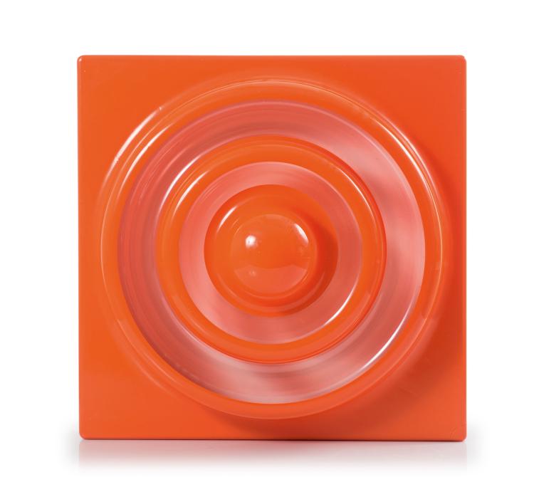 Hauptbild zu Objekt, Wandleuchte 'Ring-Leuchte' f&uuml;r die 'Visiona 2', 1969, Verner Panton, Poulsen, Louis, Kopenhagen, 119A 256