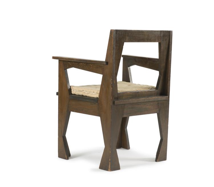 Bild 2 zu Objekt, Dining table and four armchairs, c1914. , Josef Gocar, Tschechien, 118A 10