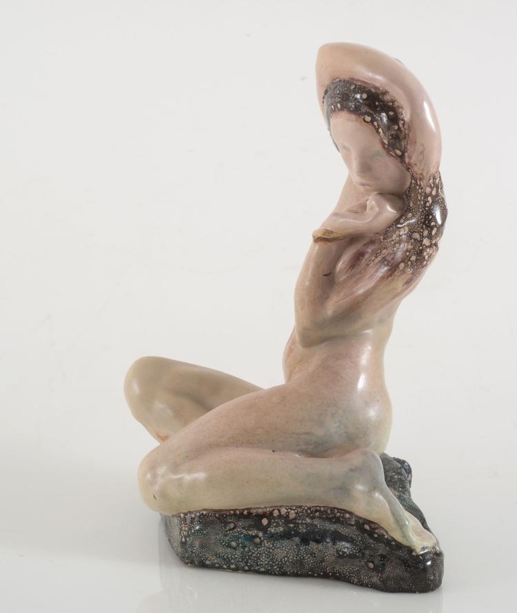 Bild 1 zu Objekt, 'Melancholic girl', 1906, Jan Stursa, 120 471