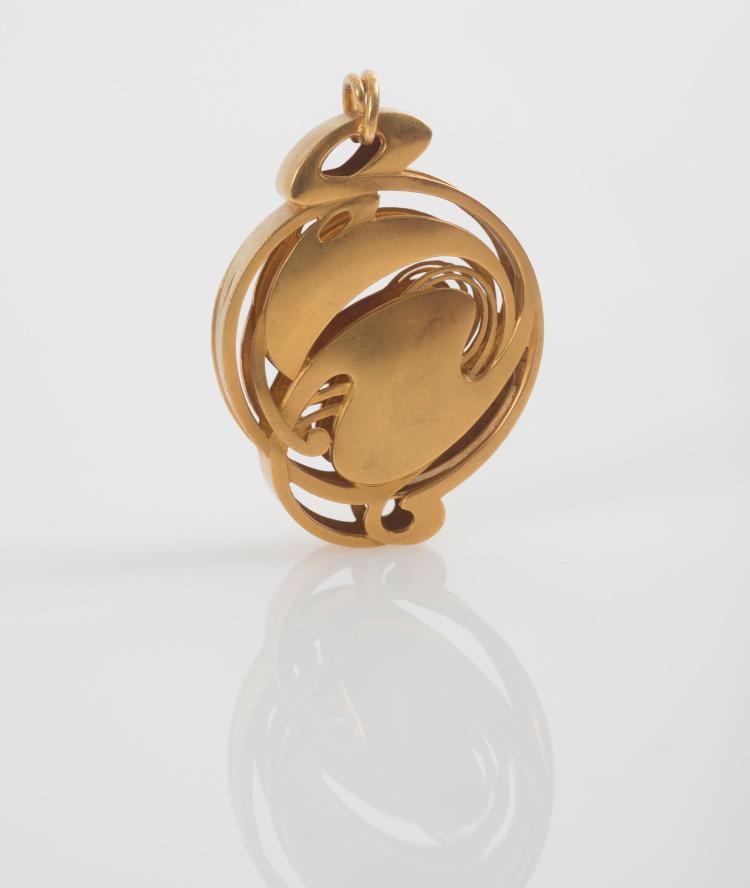 Bild 3 zu Objekt, Anh&auml;nger, um 1899, Henry van de Velde, 118A 24