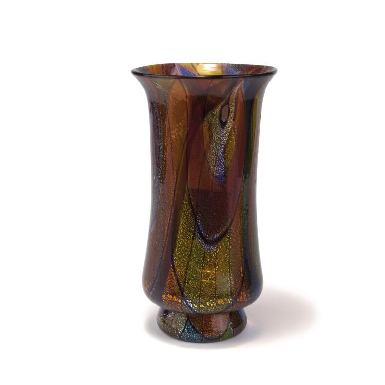 Hauptbild zu Objekt, 'Oriente' vase, c1940, Ercole Barovier, Barovier & Toso, Murano, 119B 33
