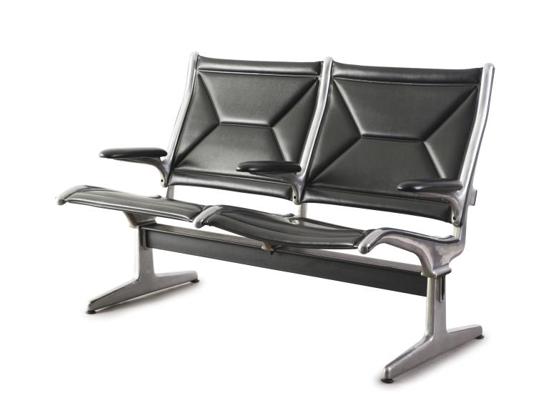 Hauptbild zu Objekt, Zweisitzer 'Tandem Sling', 1962, Charles Eames, ICF Cadsana (zugeschrieben), 119C 334