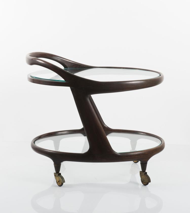 Bild 1 zu Objekt, Serving cart, 1950s, Cesare Lacca, Cassina, Mailand (zugeschrieben), 119C 139